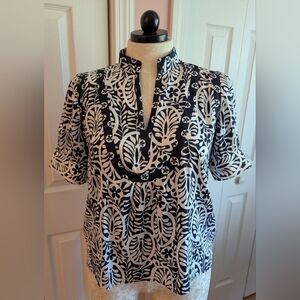 NWOT Ann Taylor Tunic Peasant Style Top Size L